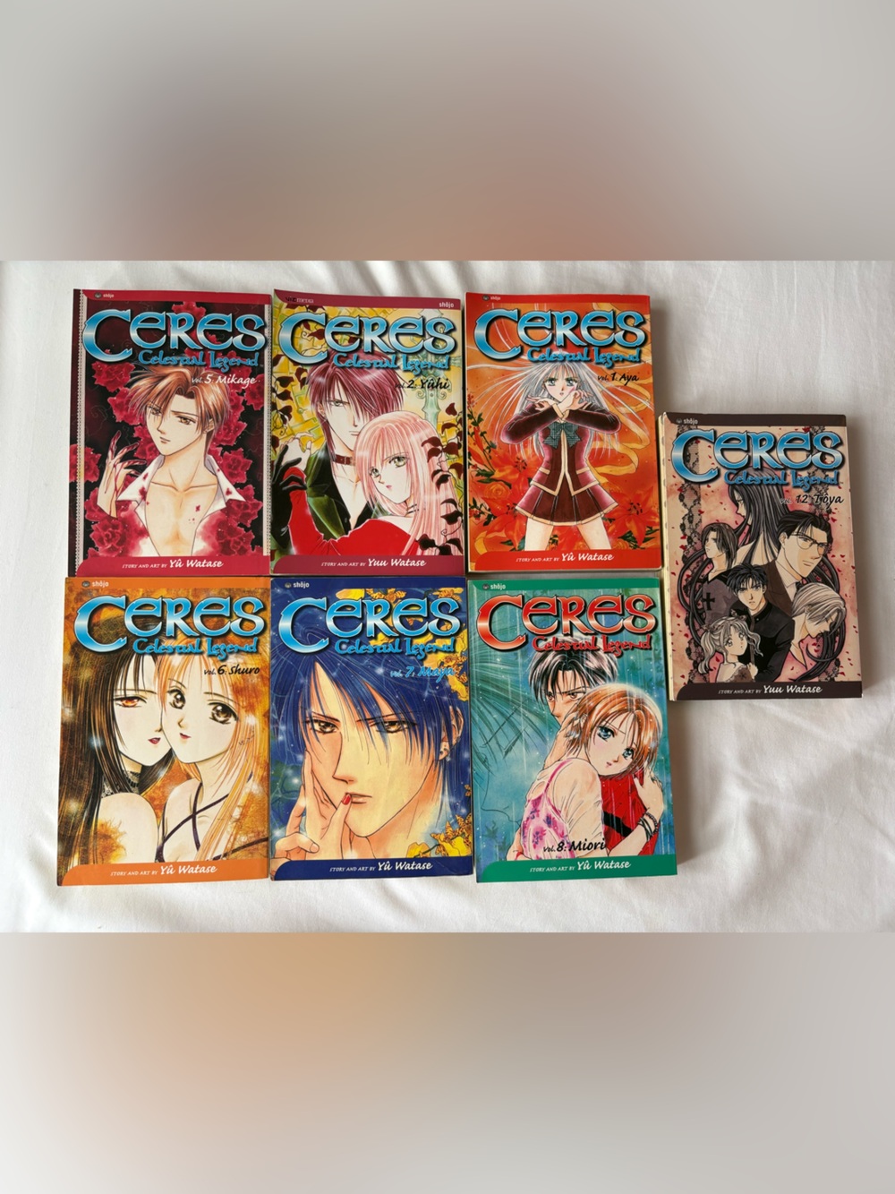 Ceres Collected Volumes - Mixed Color Covers
